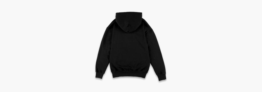 Savage Moon print hoodie - Black