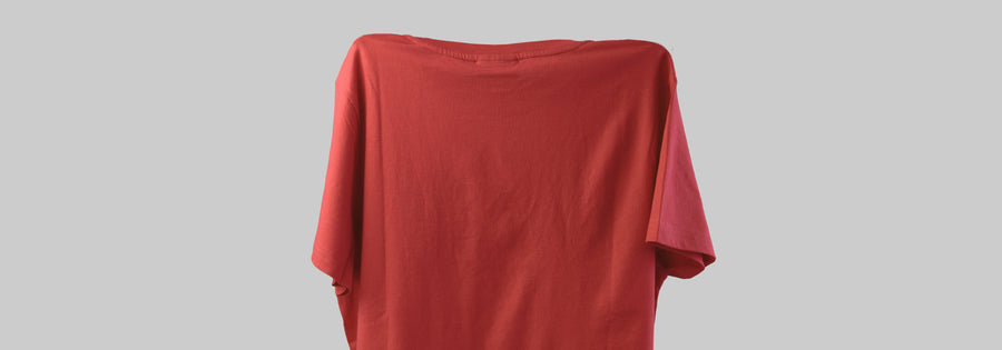 CREW #Imsavage T-shirt rouge