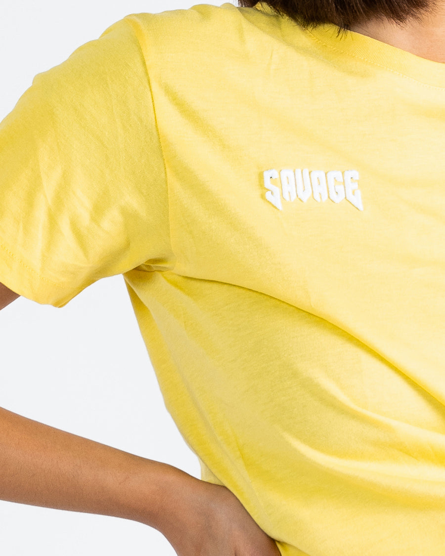 T-shirt emblématique jaune