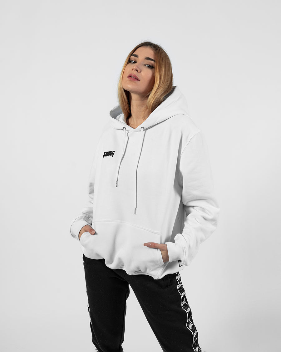 BASIC ICON HOODIE WEISS